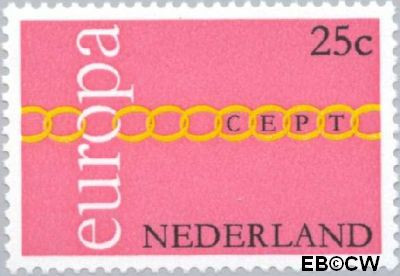 Nederland NL 0990 1971 C.E.P.T.- Schakels Gebruikt 25