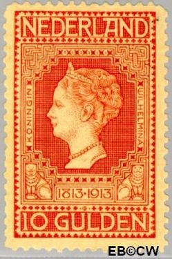 Nederland NL 101 1913 Onafhankelijkheid Gebruikt 1000
