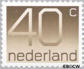 Nederland NL 1111 1976 Cijfer type 'Crouwel' Gebruikt 40