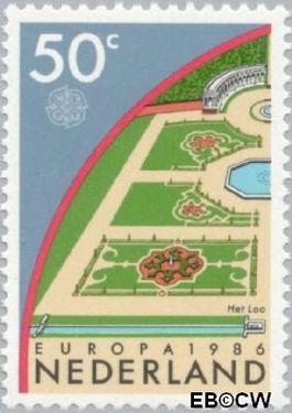 Nederland NL 1353 1986 C.E.P.T.- Natuur en milieu Postfris 50
