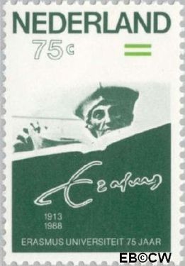 Nederland NL 1412 1988 Erasmus Universiteit Postfris 75