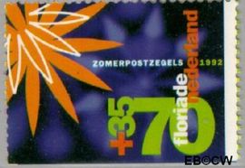 Nederland NL 1524b 1992 Floriade Postfris 70+35