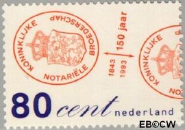 Nederland NL 1551 1993 Kon.Notariële Broederschap Gebruikt 80