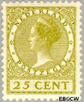 Nederland NL 157 1924 Koningin Wilhelmina- Type 'Veth' Gebruikt 25