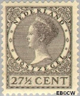 Nederland NL 193 1928 Koningin Wilhelmina- Type 'Veth' Gebruikt 27½