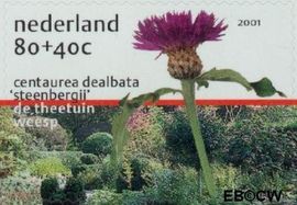 Nederland NL 1972 2001 Tuinen in Nederland Postfris 80+40