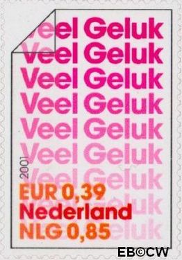 Nederland NL 1999 2001 Felicitatie- zegels Gebruikt 85