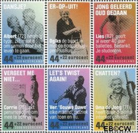 Nederland NL 2641a#2641f 2009 Ouderenzegels- Vergeet ze niet Postfris
