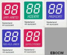 Nederland NL 2671a#2671e 2009 Verjaardagspostzegels Postfris