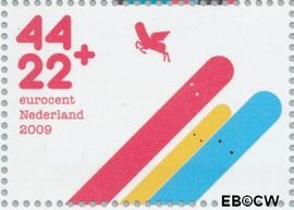 Nederland NL 2683f 2009 Laat kinderen leren Gebruikt 44+22