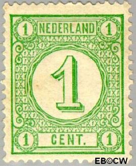 Nederland NL 31 1876 Drukwerkzegels- cijfer Gebruikt 1