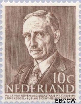 Nederland NL 493 1947 Bekende personen Gebruikt 10+5