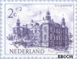 Nederland NL 568 1951 Kastelen Gebruikt 2+2