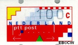 Nederland NL ATM11 1989 Opgedrukte waarde Postfris 100
