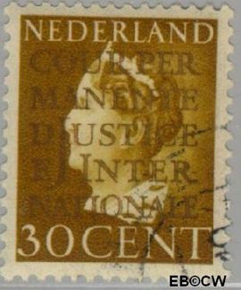 Nederland NL D19 1940 Cour Permanente de Justice Gebruikt 30