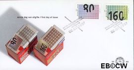Nederland NL E360 1997 Zakenpost FDC zonder adres