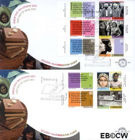 Nederland NL E431 2001 Tussen twee culturen FDC zonder adres