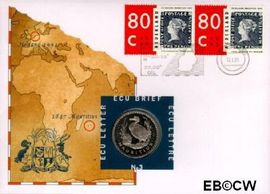 Nederland NL ECU003 1995 Aankoop Blauwe Mauritius Postfris