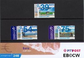 Nederland NL M248 2001 Eurozegels Postfris