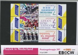 Nederland NL M397 2009 Muziek in Nederland Postfris