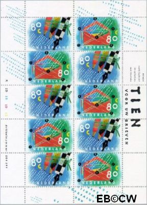 Nederland NL V1571-72A 1993 Tien voor uw brieven Gebruikt