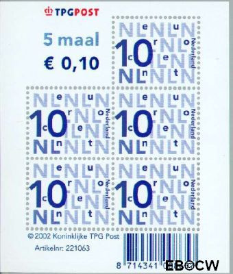 Nederland NL V2034cc 2006 Bijplakzegels Postfris 10