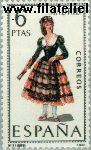SPA 1821# Postfris 1969 Klederdrachten