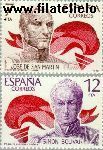 SPA 2381#2382 Postfris 1978 Spaans- Amerikaanse geschiedenis