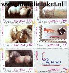 SPA 3512#3517 Postfris 1999 Int. Postzegeltentoonstelling ESPAÑa 2000