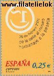 SPA 3728# Postfris 2002 Einde Peseta