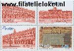 SPA 3751#3754 Postfris 2002 Postzegeltentoonstelling EXFILNA '02