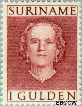 Suriname SU 294 1951 Type 'En Profile' Gebruikt 100