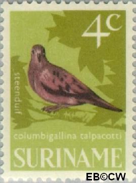 Suriname SU 442 1966 Vogels Gebruikt 4