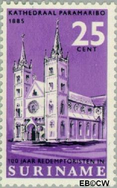Suriname SU 452 1966 Paters Redemptoristen Gebruikt 25
