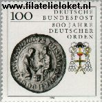 Bundesrepublik BRD 1451#  1990 Duitser Orden  Postfris