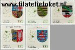 Bundesrepublik BRD 1712#1716  1994 Heraldiek  Postfris