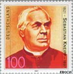 Bundesrepublik BRD 1925#  1997 Kneipp, Sebastian  Postfris