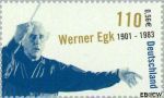 Bundesrepublik BRD 2186#  2001 Egk, Werner  Postfris