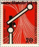 Bundesrepublik BRD 219#  1955 Europese conferentie spoorwegen  Postfris