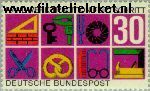 Bundesrepublik BRD 553#  1968 Handwerk  Postfris