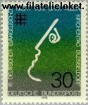Bundesrepublik BRD 772#  1973 Evangelische kerkendag  Postfris