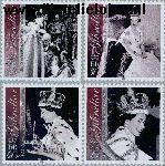 Gibraltar gib 1028#1031  2003 Kroningsjubileum  Postfris