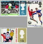 Groot-Brittannië grb 422#424  1966 WK Voetbal  Postfris