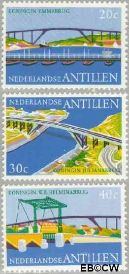 Ned. Antillen NA -500#502 ** Bruggen Postfris