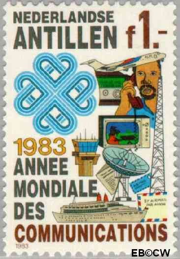 Ned. Antillen NA -741# ** Internationale jaar Telecommunicatie Postfris