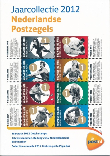Nederland JCS2012 2012 Jaarcollectie PostNL Postfris