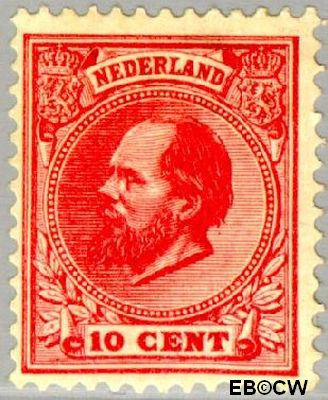 Nederland NL 0021 1872 Koning Willem III- 5e emissie Gebruikt 10