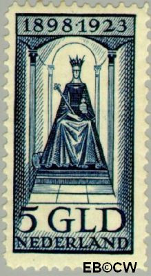 Nederland NL 0131 1923 Koningin Wilhelmina- Regeringsjubileum Gebruikt 500
