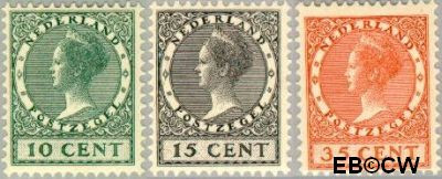 Nederland NL 0136#138 1924 Koningin Wilhelmina- Type 'Veth' Ongebruikt