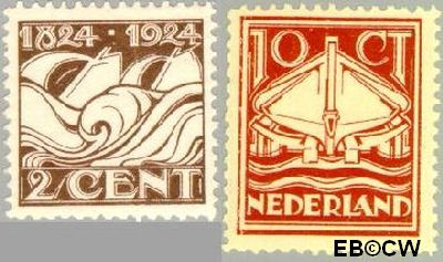 Nederland NL 0139#140 1924 Ned. Reddingmaatschappij Postfris